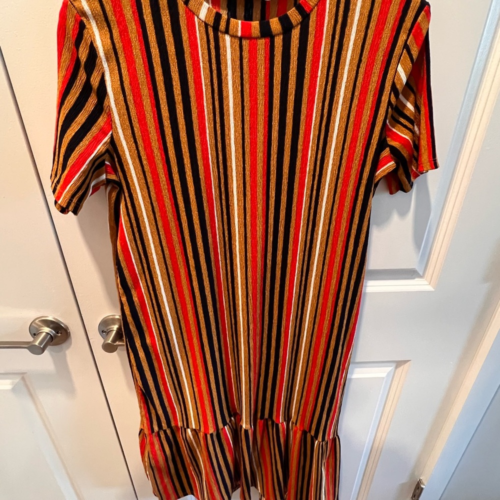 Zara Bold Striped Knit Top